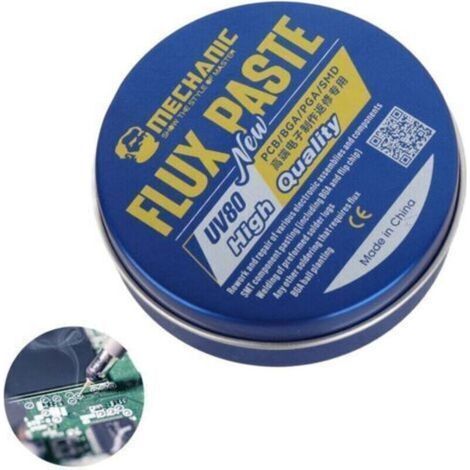 Pâte de Flux de soudure en colophane pour le soudage électrique, téléphones portables, cartes PC, outil de soudure (1/5)