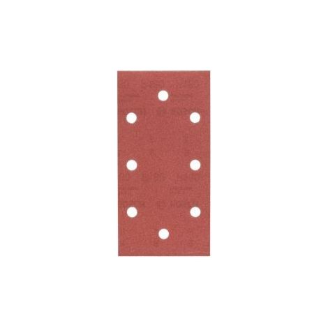 Bosch Schleifblatt-Set für Schwingschleifer K=180 93 x 185 mm 8 Löcher 10-tlg. - 2609256A91 (1/2)