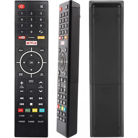 Télécommande de remplacement pour téléviseur Westinghouse Element We50ub4417 We55ub4417 Wd40fb2530 Elsw3917bf E4sft5017 E4sta5017 Elsj5017 LED Smart Ultra HD 4K TV (1/5)