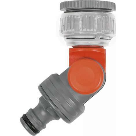 GARDENA Conector de grifo articulado 33,3 mm (G 1") / 26,5 mm (G 3/4")-998-50