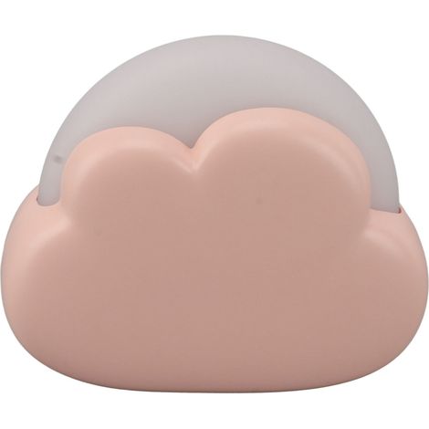 Lampe de chevet bébé rose rechargeable USB, veilleuse enfant 2 couleurs réglables, décoration chambre, dortoir, mini lampe portable. (1/5)