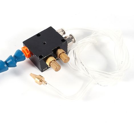 Système de pulvérisation de lubrifiant et de refroidissement par brouillard pour tuyau d'air de 8 mm, tour CNC, tube de 118 pouces zg (1/5)