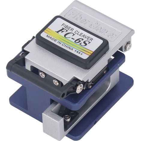 Cliveuse de fibre optique 3 en 1 avec retour automatique de lame, outil de raccordement à froid FTTH à 12 lames de surface pour fibres de 0,9 mm, 0,25 mm et 3,0 mm (1/5)