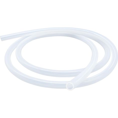 Tuyau en silicone 10 mm ID x 14 mm OD 1,5 mètres de long, tuyaux de qualité alimentaire Tuyau flexible transparent eau air pour pompe de transfert (1/5)
