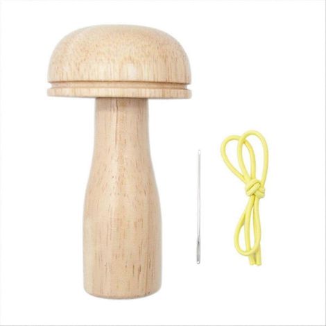 Pilzförmiges Stopfset für Nähgarn, Socken und Pullover, multifunktionales Reparaturwerkzeug, praktisches Nähzubehör, klassisches Modell, komplettes Set. (1/5)