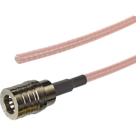 Cable pigtail con conector QMA de 50 cm RG316