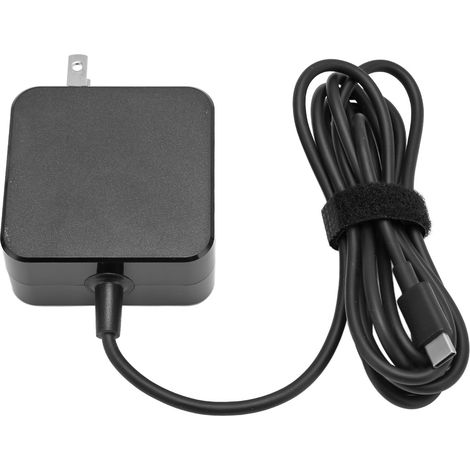 Chargeur 45W USB-C Rapide pour Switch Steam Deck, Adaptateur Secteur avec Câble de Charge, Prise US 100-240V (1/5)