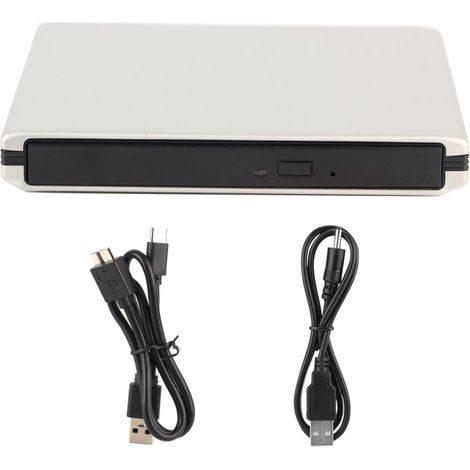 Lecteur Graveur Externe USB 3.0 pour PC Portable - Grave DVD CD Blu-ray (1/5)