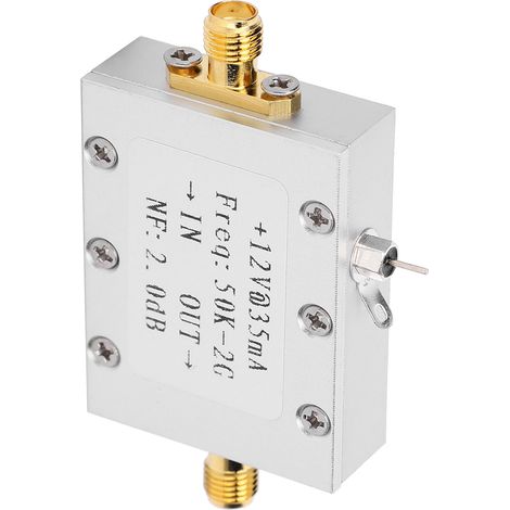LNA 10K-2G HF-Verstärkermodul 31 dB@0,5 G Hohe Verstärkung, geringes Rauschen, Breitbandverstärkung (1/5)