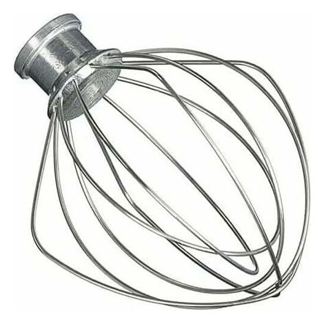 Edelstahl-Schneebesen, kompatibel mit KitchenAid K45WW WP9704329 KSM150 KSM160 K45 KSM90[NX] Küchenmaschinen-Zubehör (1/4)
