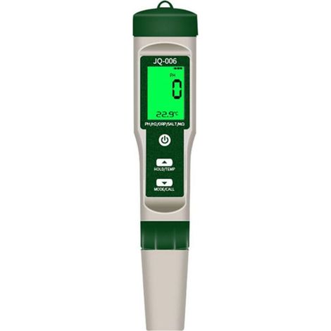Appareil de mesure multiparamètre numérique, modèle JQ006, pH/TDS/température, destiné à la vérification régulière de l'acidité des échantillons liquides à usage domestique.-AquaForge (1/4)