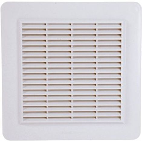 Grille de ventilation blanche 246x246