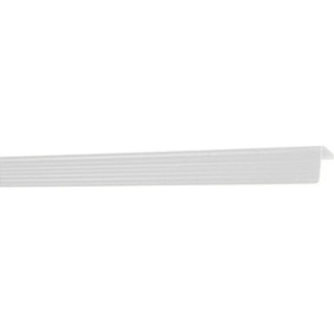 PARASPIGOLO 25X25 PLASTICA RIGATO 170 CM BIANCO- 50,0 pz