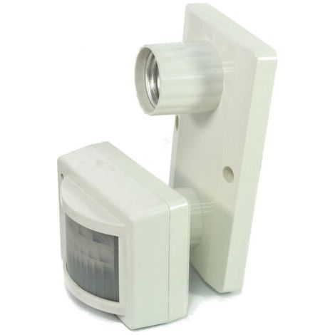 Porte-lampe Ampoule Lumiere Detecteur De Mouvement Infrarouge E27 (1/3)
