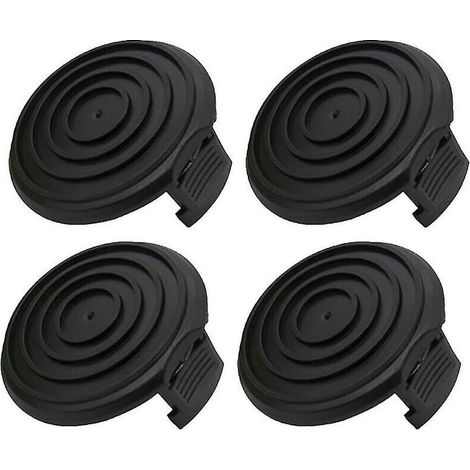 Lot de 4 couvercles de bobine Wa0037 compatibles avec le désherbeur Worx WG184 WG168 WG190