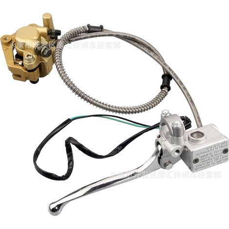 Motorcycle parts compatible with Monkey Honda Z50J hydraulic disc brake upper and lower pump calipers front brake assembly (1/4)