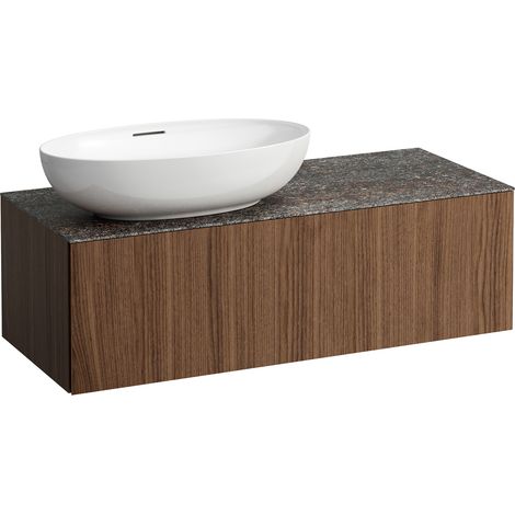 LAUFEN Il Bagno Alessi cajonera, 1 agujero para grifo, encimera