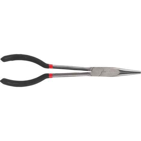 Pince à bec long de 28 cm (11 po) en acier avec poignée antidérapante, outil de réparation à main (1/5)