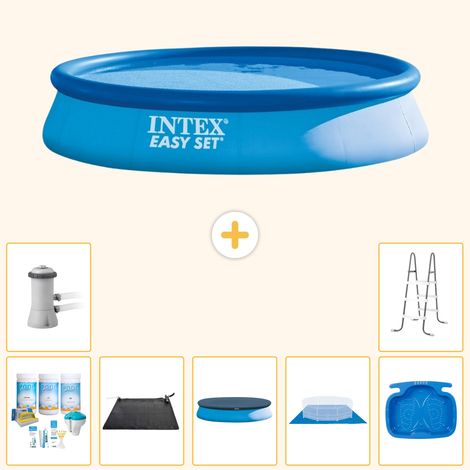 Intex Piscine Easy Set Ronde - 396x84 cm - 8-pièces  S20174 (1/5)