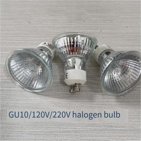 Ampoule GU10 - 220 V - 35 W - Pour Lampe à Cire d'Aromathérapie - 10 Pièces (1/5)