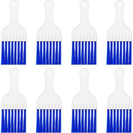 Lot de 8 peignes à ailettes pour climatiseur, outils de nettoyage et redressage des ailettes (1/5)