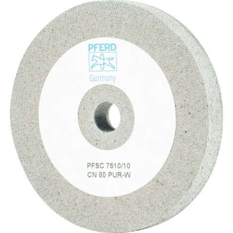 PFERD TOOLS Poliflex Scheibe SC Ø 75x10mm Bohrung-Ø 10mm Bindung PUR Weich SIC80 5 Stk (1/5)