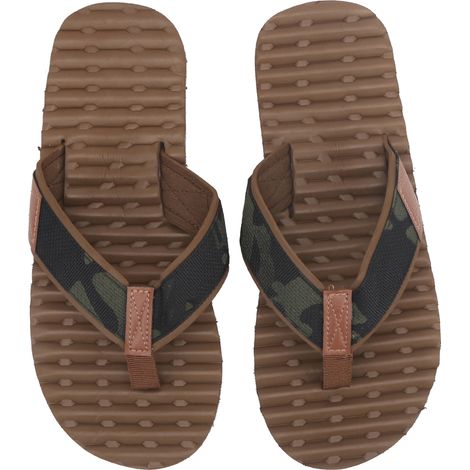 Chaussures été légères tongs multicouches mules EVA semelle couleur boue (43) (1/5)