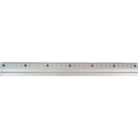 Regla de aluminio de 30 cm (1/3)