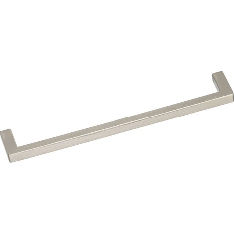 OBF 08 9415 19 Grimme Poignée de meuble Naoise Noir mat Largeur 168 mm Poignée de cuisine ZN laquée, espacement des trous 160 mm (1/2)