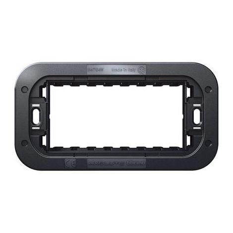 Supporto per placche Axolute Air, 4 moduli, Fissaggio con viti