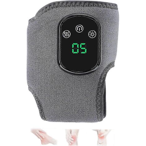 2025 Emsense Masseur de pieds sans fil portable à triple méthode 3 modes de vibration, chevillère chauffante pour la maison, le bureau et les voyages, 1 pièce