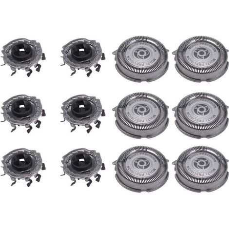Lot de 6 Têtes de Rechange Lames Multi-Précision Compatibles Rasoirs Série 5000 S5000 S5420 S5380 S5351