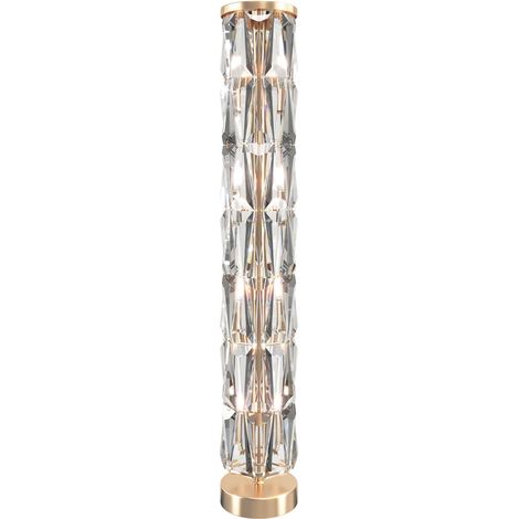 Lampada da terra cristallo tonda Puntes Maytoni MOD043FL-08G (1/3)