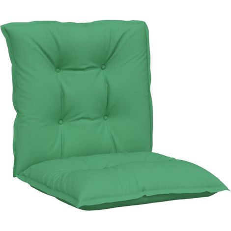 Cuscini per Sedia da Giardino 2 pz Verdi 100x50x7 cm in Tessuto vidaXL (1/4)