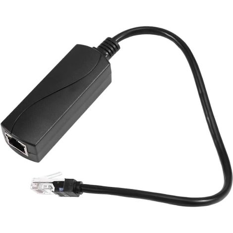 Passiver 2,5-GHz-PoE-Konverter 48 V auf 24 V, 24 V/1 A RJ45-Port-Ausgang, IEEE 802.3af/At für passive 24-V-Geräte (1/5)