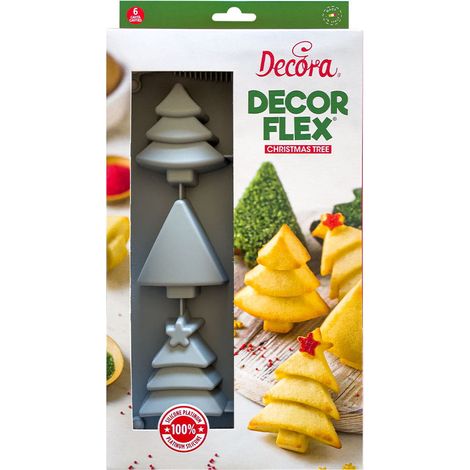 Decora Silikon-Backform für Weihnachtsbäume (1/3)