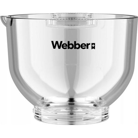 Recipiente de vidrio de 5 l para procesador de alimentos Webber SM15/SM16 - Recipiente de repuesto original (1/3)