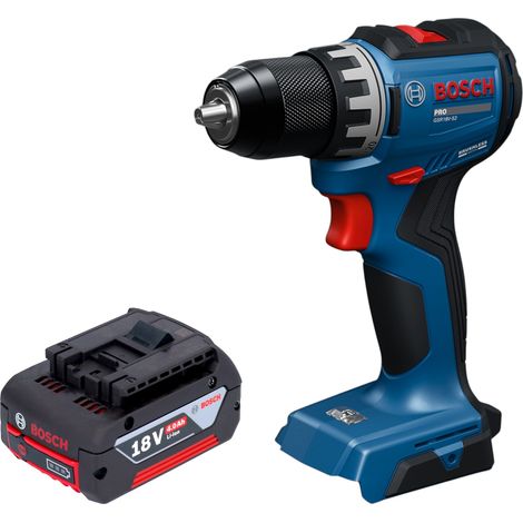 Perceuse-visseuse sans fil Bosch GSR 18V-52 Professional 18 V 70 Nm sans balais + 1 batterie 4,0 Ah - sans chargeur (1/5)
