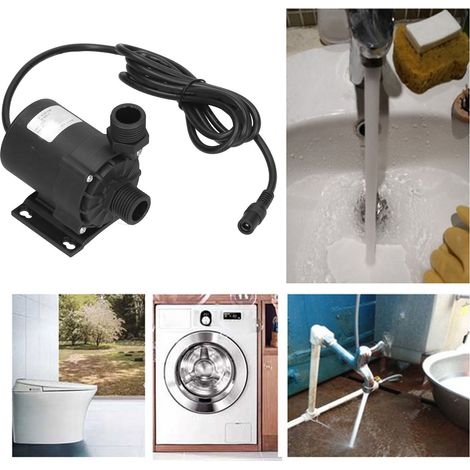 BS-45B DC12V intelligente bürstenlose Wasserpumpe mit Keramikstruktur für WC, Solarwarmwasserbereiter und Geschirrspüler. (1/5)
