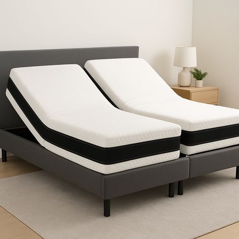 Matelas 2x80x200 Spécial Lit Électrique Fabrication Européenne