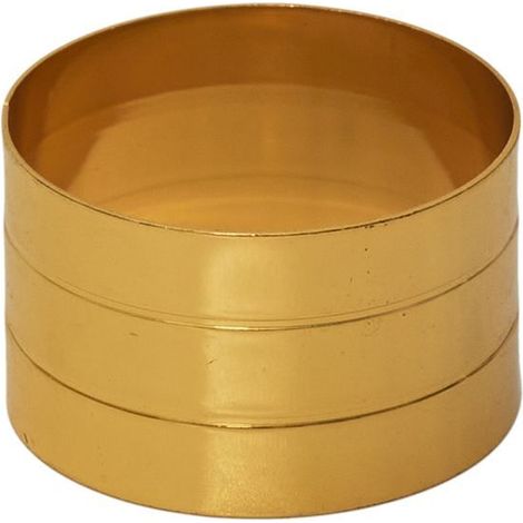 Ensemble de 4 ronds de serviette en métal (1/3)