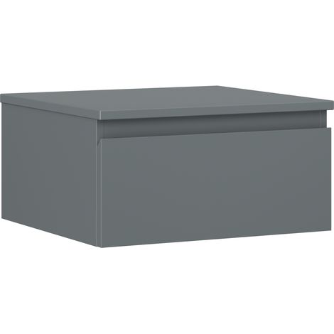 Mexen Orio Badezimmerschrank mit Waschtischplatte 50 cm, 1 Schublade, Grafit matt - 91A10-05023-1-BFC66 (1/5)