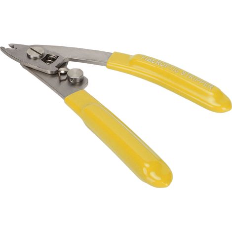 Pince à dénuder les fils, haute sécurité, précision, portable, 3 trous, pour techniciens, électriciens et installateurs, jaune (1/4)
