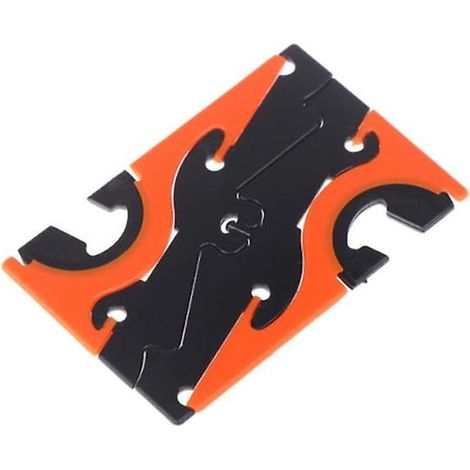 Support de téléphone portable pliable en carton carbone pour selfies, accessoire portable et réglable (1/3)