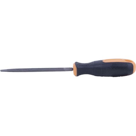 Lima triangular extra-delgada para afilado con mango recambiable longitudes de 4" y 5"                                             4"
