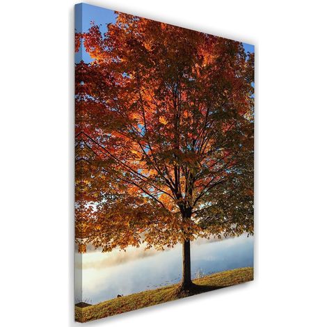 Tableau déco Arbre Automne Feuilles 40x60 (1/5)