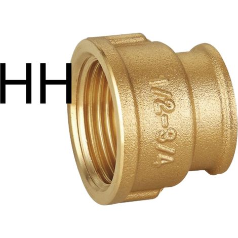 Manchon réduit en laiton H-H 3/4-1