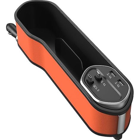 Chargeur sans fil non inclus, organiseur d'interstice pour voiture, chargeur multifonctionnel pour voiture, chargeur pour voiture Inter (1/5)