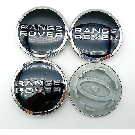 4 cache-moyeux de roue en ABS 62 mm avec logo et emblème pour Land Rover Discovery, Range Rover Evoque - Accessoires auto (1/5)