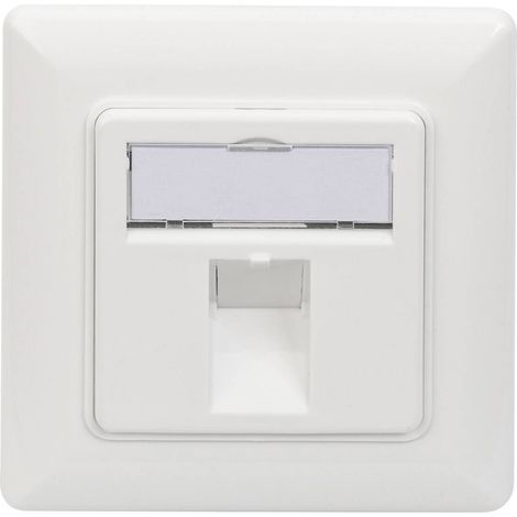 Digitus DN-93811 support Keystone 1x blanc W389291 (1/4)